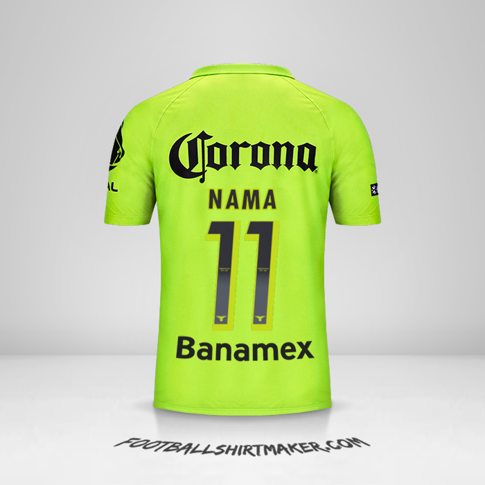 Jersey Club America 2014/15 Ketiga -  nama - 11