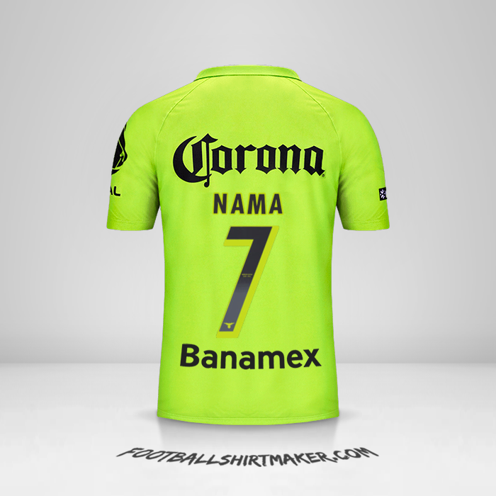 Jersey Club America 2014/15 Ketiga -  nama - 7