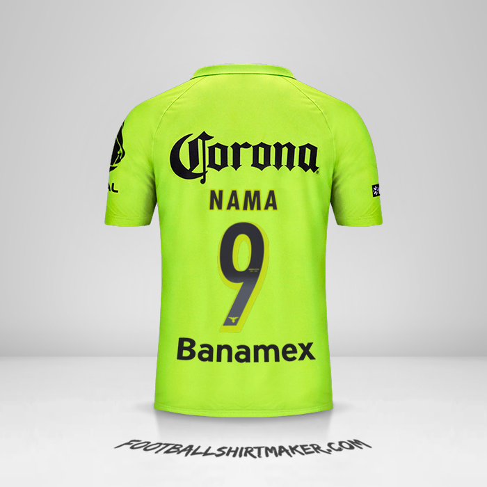 Jersey Club America 2014/15 Ketiga -  nama - 9