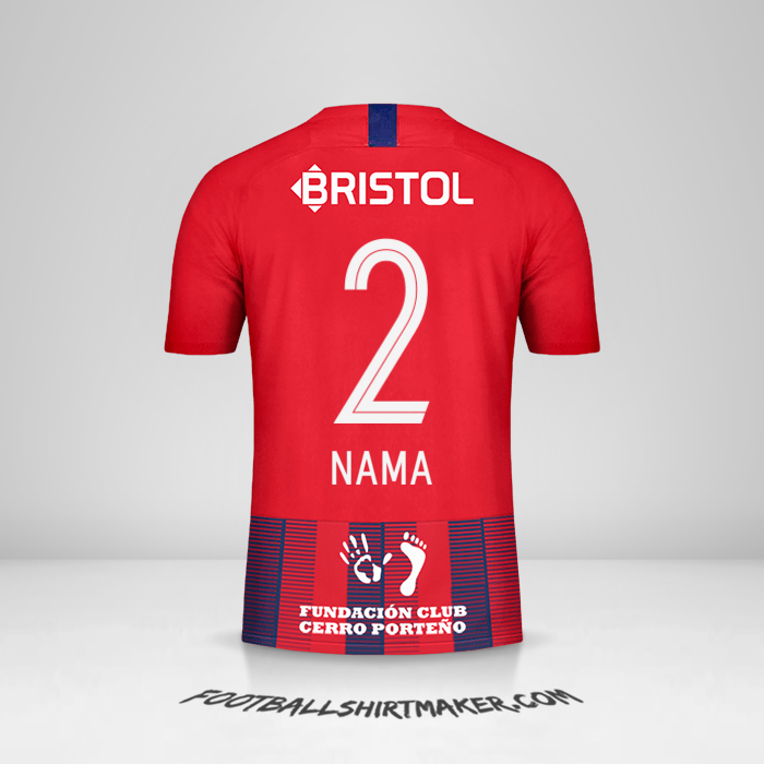 Jersey Club Cerro Porteño 2019 -  nama - 2