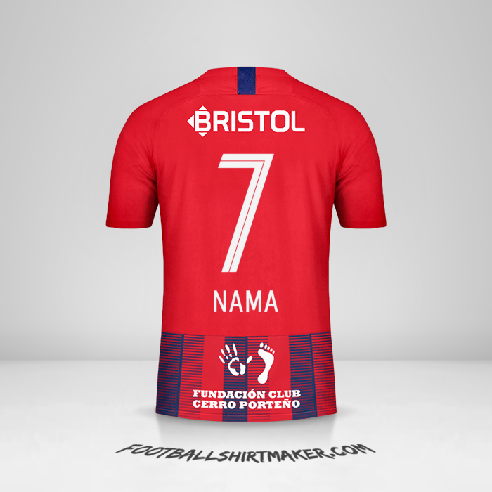 Jersey Club Cerro Porteño 2019 -  nama - 7