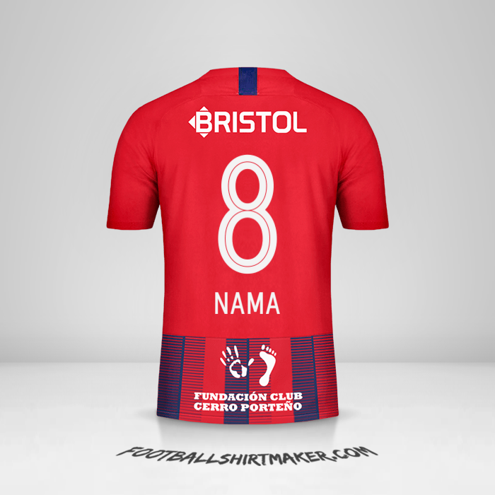 Jersey Club Cerro Porteño 2019 -  nama - 8