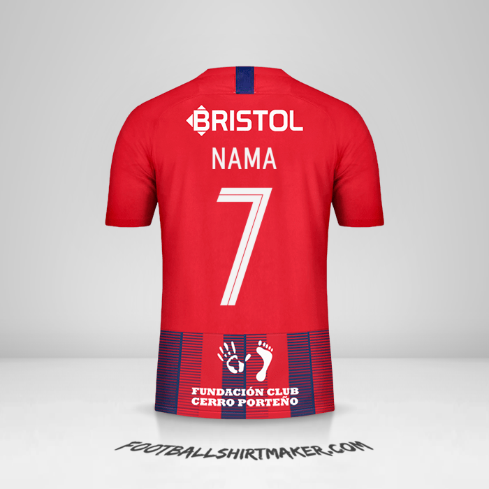 Jersey Club Cerro Porteño Libertadores 2019 -  nama - 7