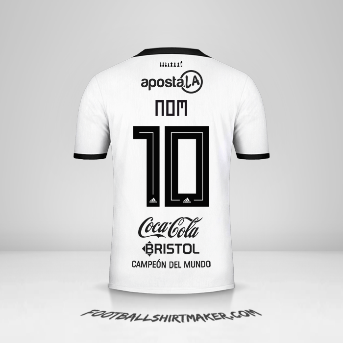 Maillot Club Olimpia Libertadores 2019 -  nom - 10