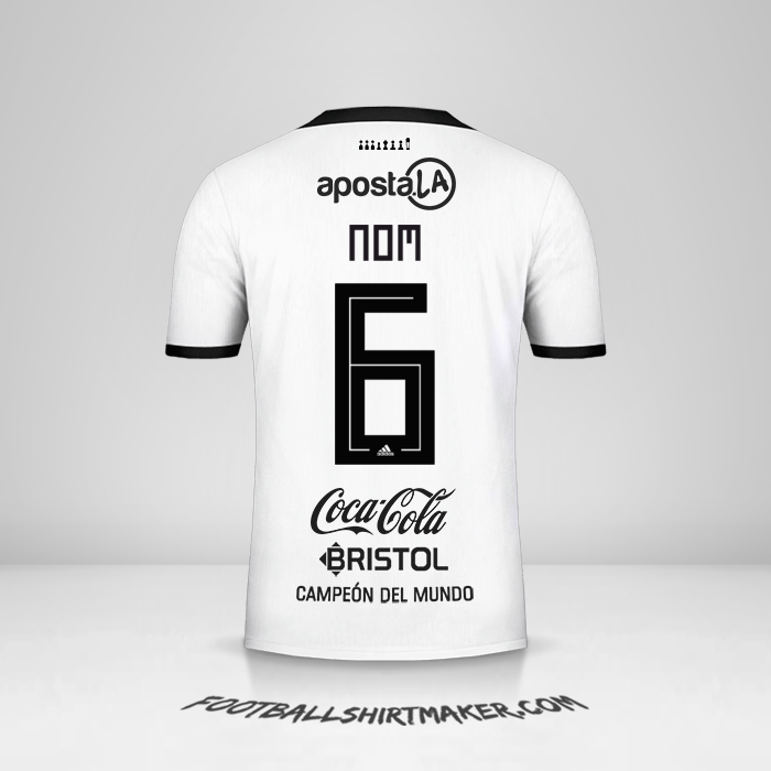 Maillot Club Olimpia Libertadores 2019 -  nom - 6