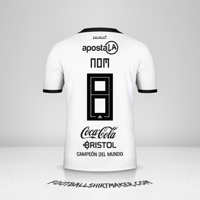 Maillot Club Olimpia Libertadores 2019 -  nom - 8