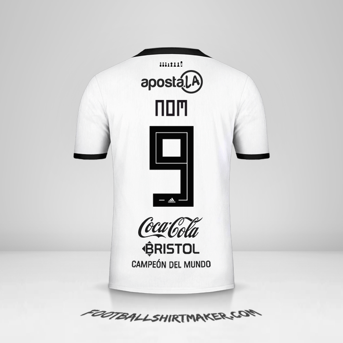 Maillot Club Olimpia Libertadores 2019 -  nom - 9