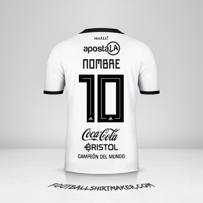 Jersey Club Olimpia Libertadores 2019 -  nombre - 10