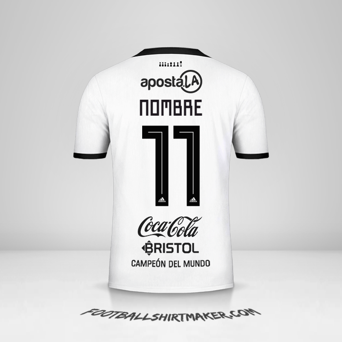 Jersey Club Olimpia Libertadores 2019 -  nombre - 11