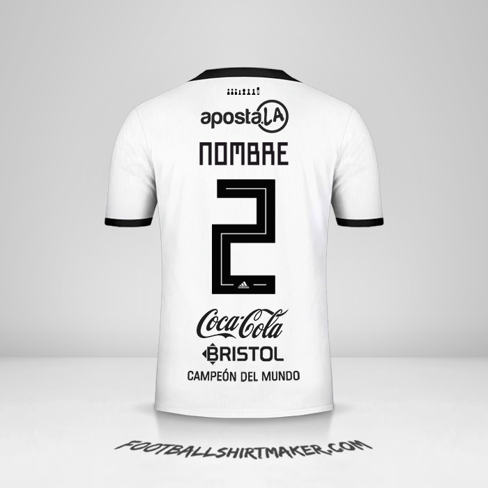 Jersey Club Olimpia Libertadores 2019 -  nombre - 2