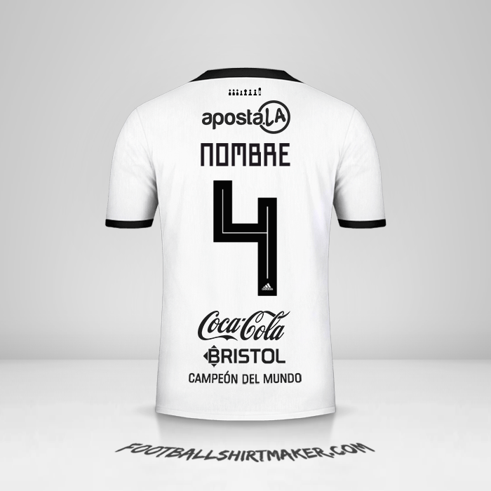 Jersey Club Olimpia Libertadores 2019 -  nombre - 4