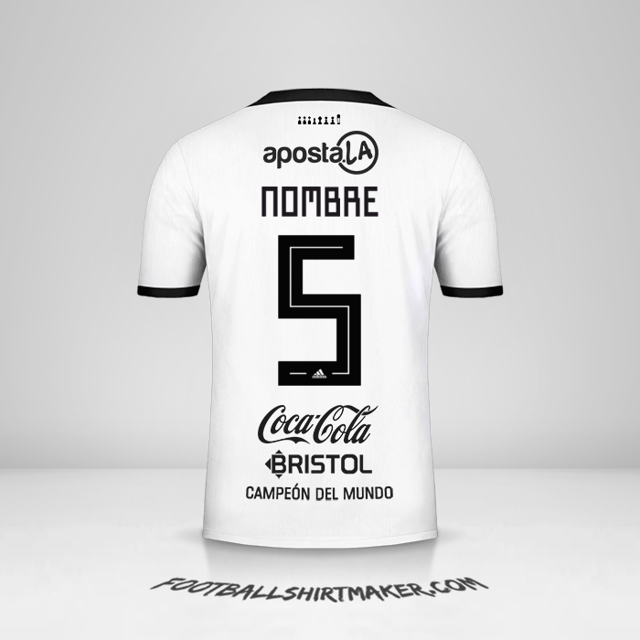 Jersey Club Olimpia Libertadores 2019 -  nombre - 5