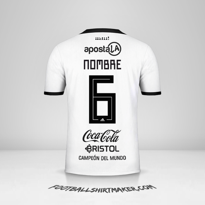 Jersey Club Olimpia Libertadores 2019 -  nombre - 6