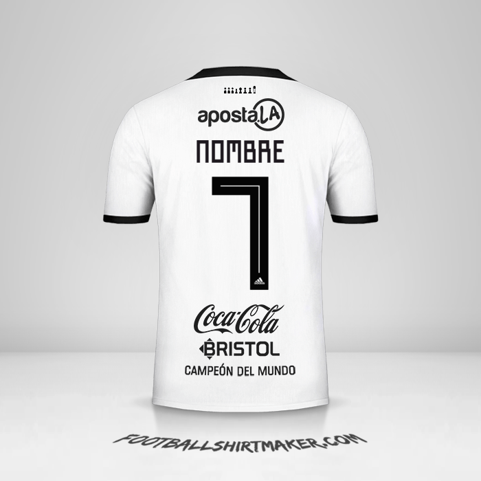 Jersey Club Olimpia Libertadores 2019 -  nombre - 7