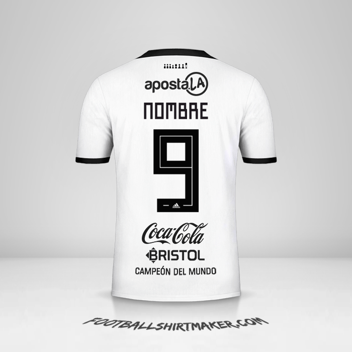 Jersey Club Olimpia Libertadores 2019 -  nombre - 9