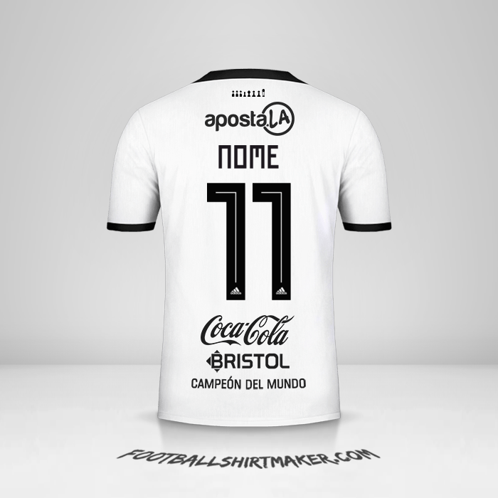 Camisa Club Olimpia Libertadores 2019 -  nome - 11