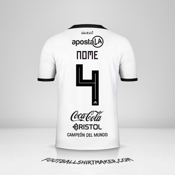 Camisola Club Olimpia Libertadores 2019 -  nome - 4