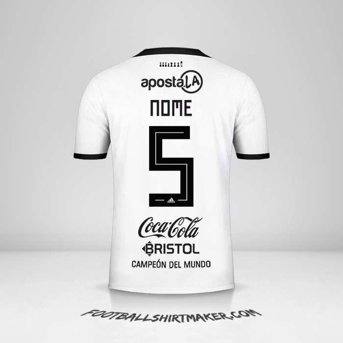 Camisola Club Olimpia Libertadores 2019 -  nome - 5