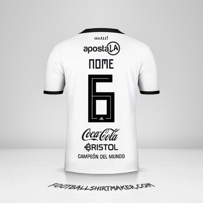 Camisola Club Olimpia Libertadores 2019 -  nome - 6