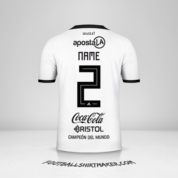 Trikot Club Olimpia Libertadores 2019 -  name - 2