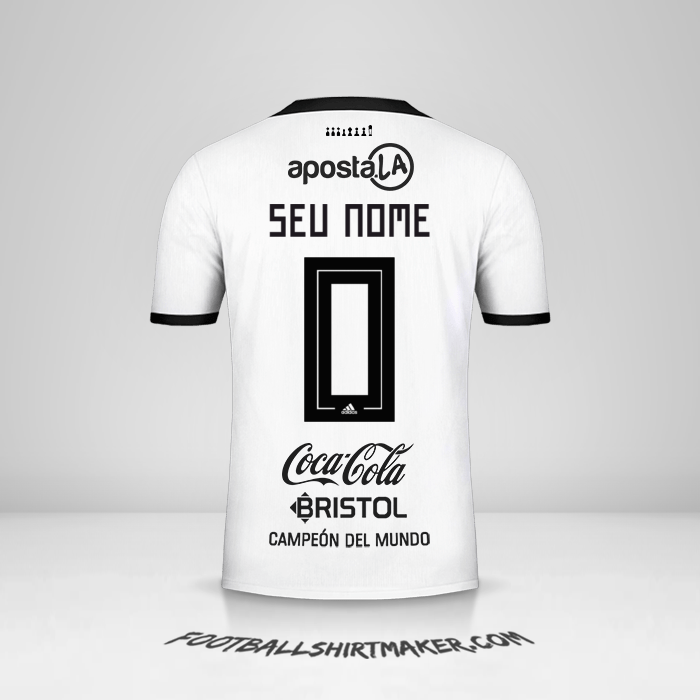Camisa Club Olimpia Libertadores 2019 -  seu nome - 0