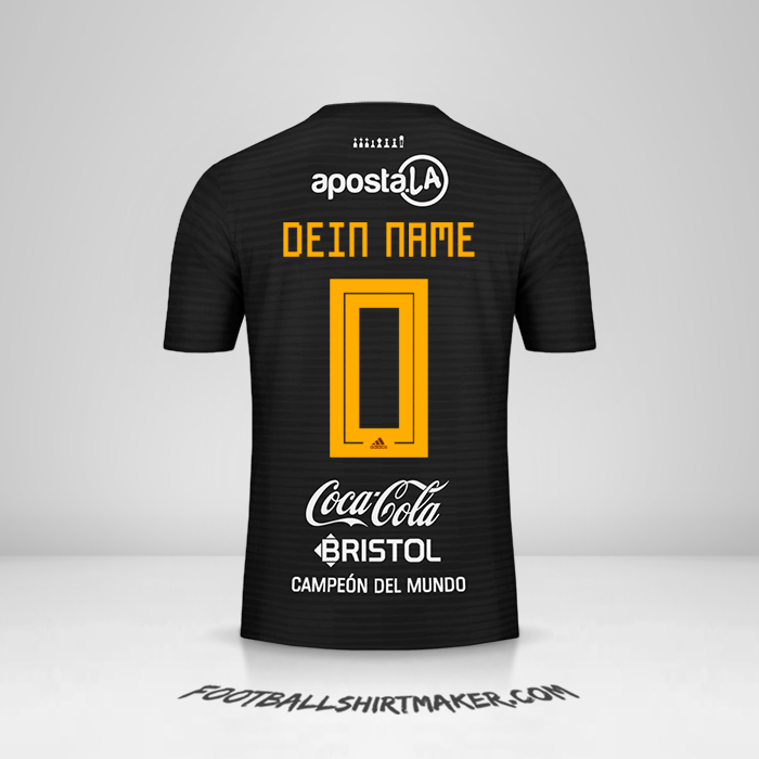 Trikot Club Olimpia Libertadores 2019 II -  dein name - 0