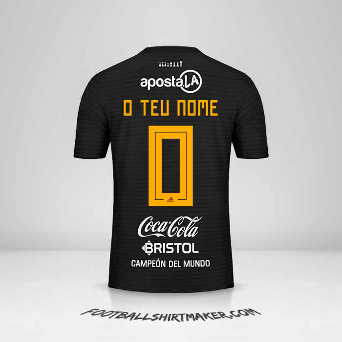 Camisola Club Olimpia Libertadores 2019 II -  o teu nome - 0