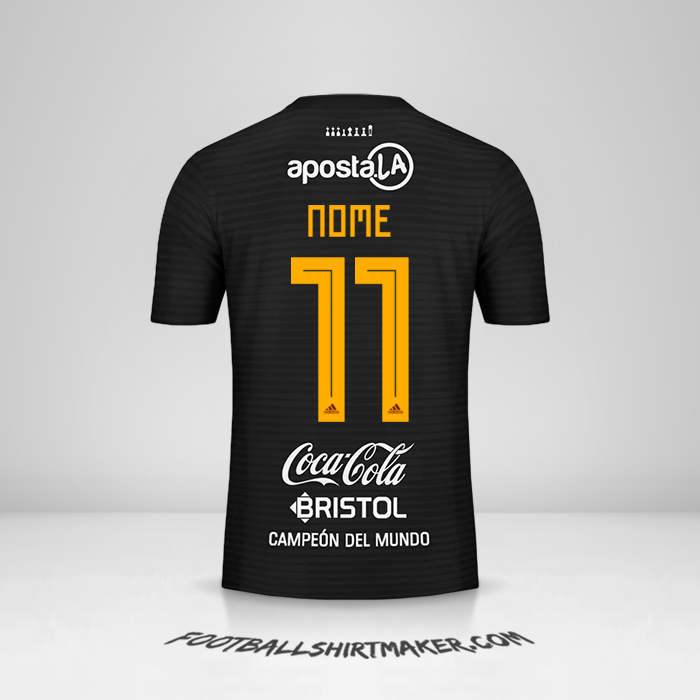 Maglia Club Olimpia Libertadores 2019 Seconda -  nome - 11