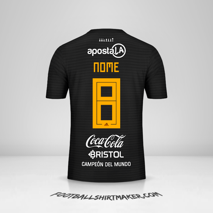 Maglia Club Olimpia Libertadores 2019 Seconda -  nome - 8