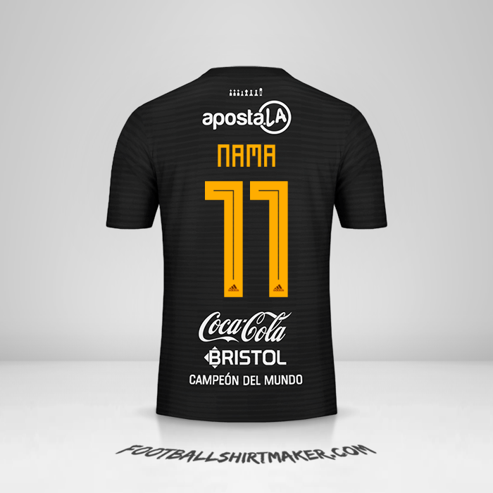 Jersey Club Olimpia Libertadores 2019 Alternatif -  nama - 11