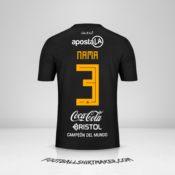 Jersey Club Olimpia Libertadores 2019 Alternatif -  nama - 3