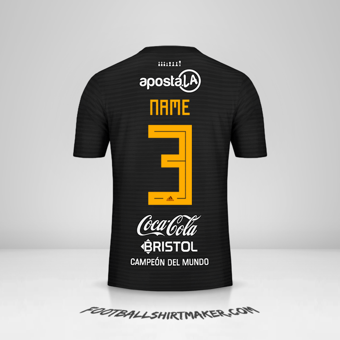 Trikot Club Olimpia Libertadores 2019 Auswärts -  name - 3