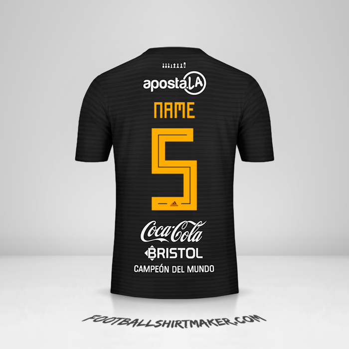 Shirt Club Olimpia Libertadores 2019 Away -  name - 5
