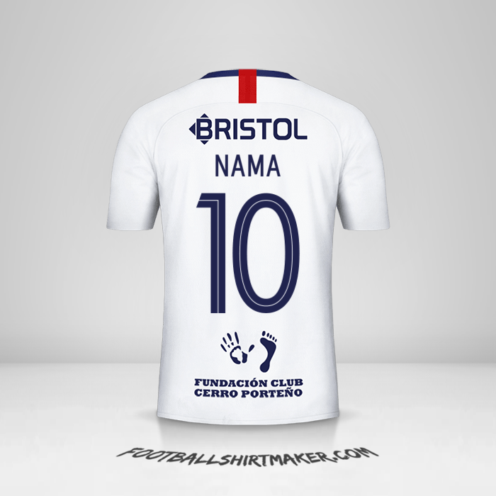 Jersey Club Cerro Porteño Libertadores 2019 Alternatif -  nama - 10
