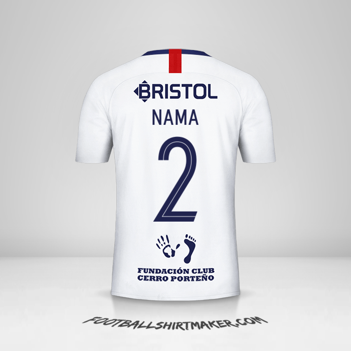Jersey Club Cerro Porteño Libertadores 2019 Alternatif -  nama - 2