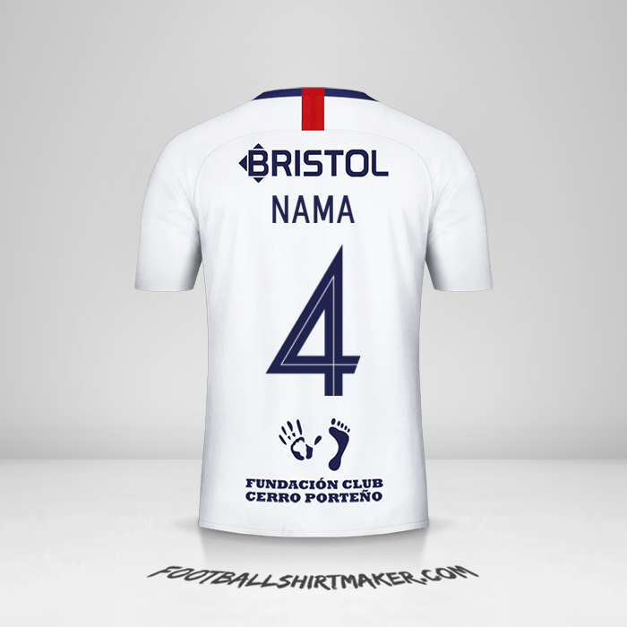Jersey Club Cerro Porteño Libertadores 2019 Alternatif -  nama - 4