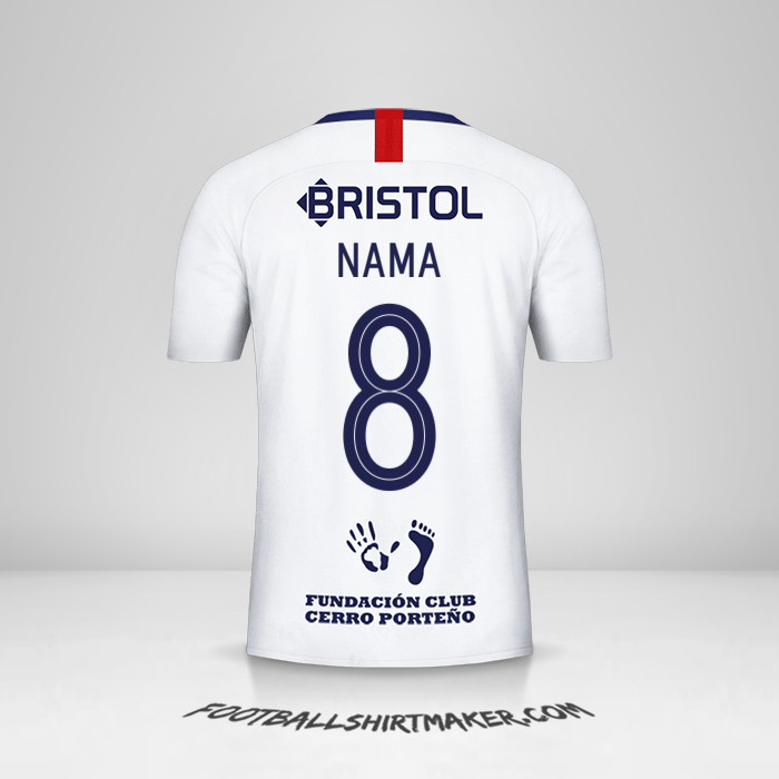 Jersey Club Cerro Porteño Libertadores 2019 Alternatif -  nama - 8