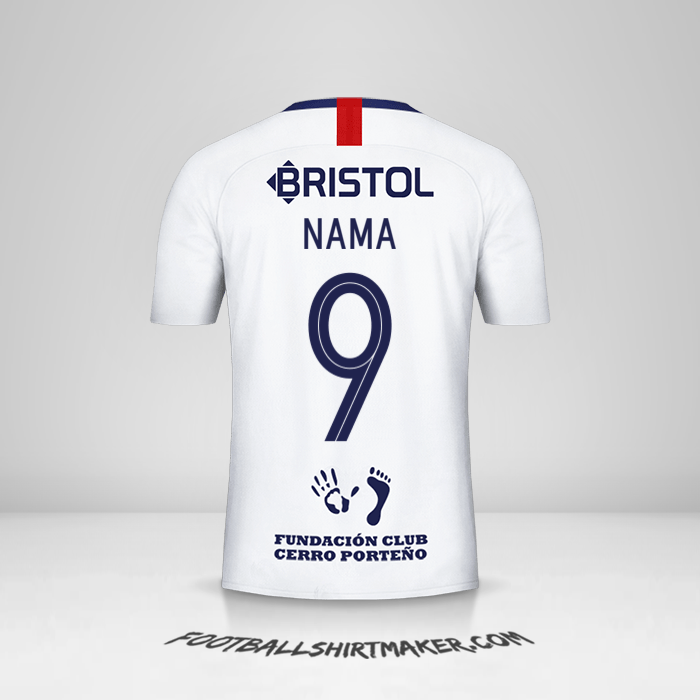 Jersey Club Cerro Porteño Libertadores 2019 Alternatif -  nama - 9