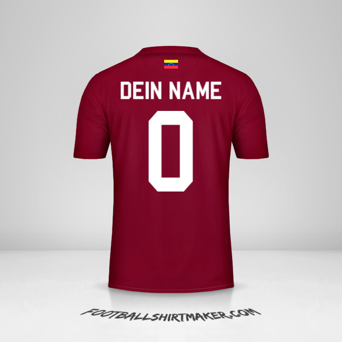 Trikot Venezuela 2019/2020 -  dein name - 0