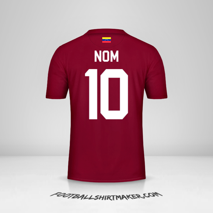 Maillot Venezuela 2019/2020 -  nom - 10