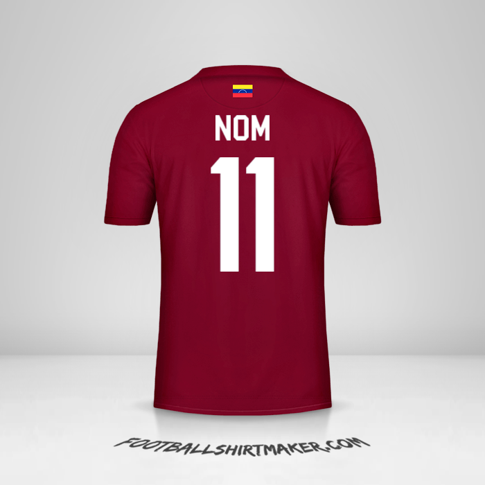 Maillot Venezuela 2019/2020 -  nom - 11