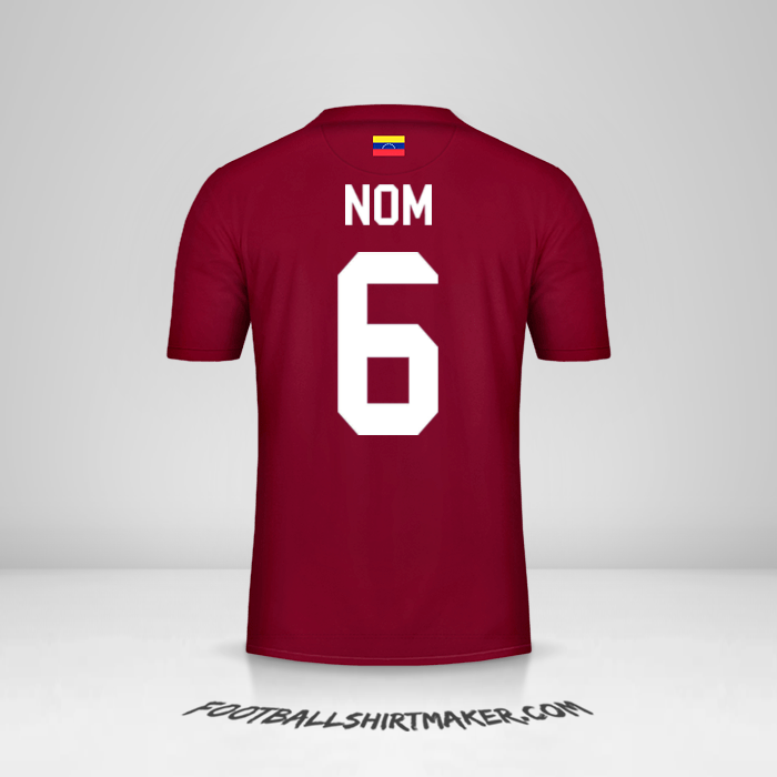 Maillot Venezuela 2019/2020 -  nom - 6