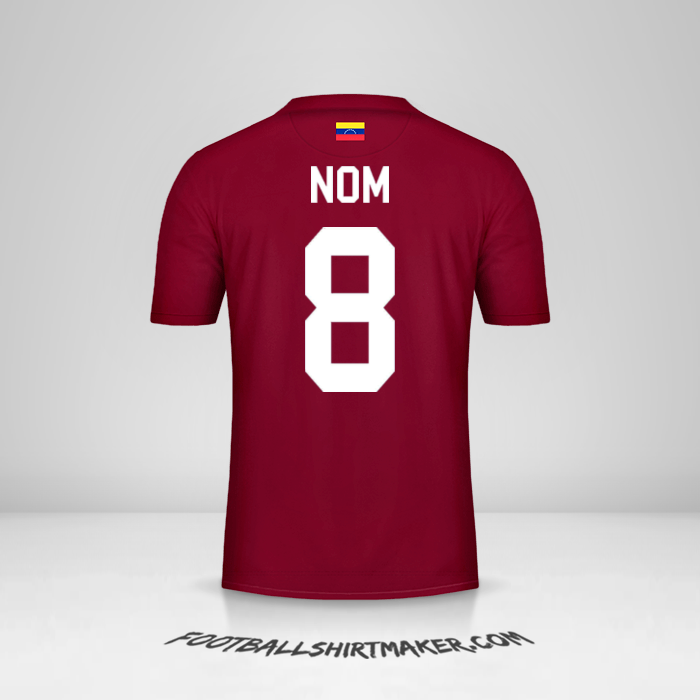 Maillot Venezuela 2019/2020 -  nom - 8
