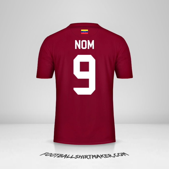Maillot Venezuela 2019/2020 -  nom - 9