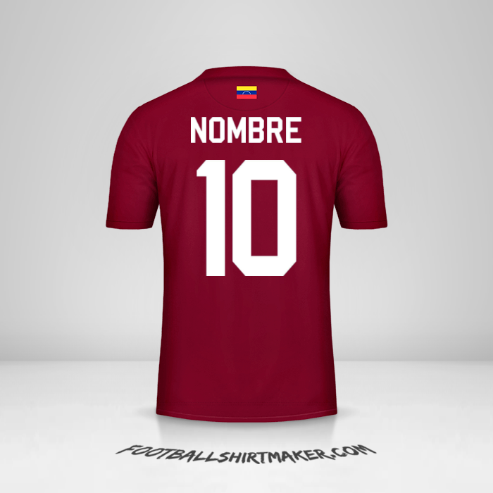 Jersey Venezuela 2019/2020 -  nombre - 10