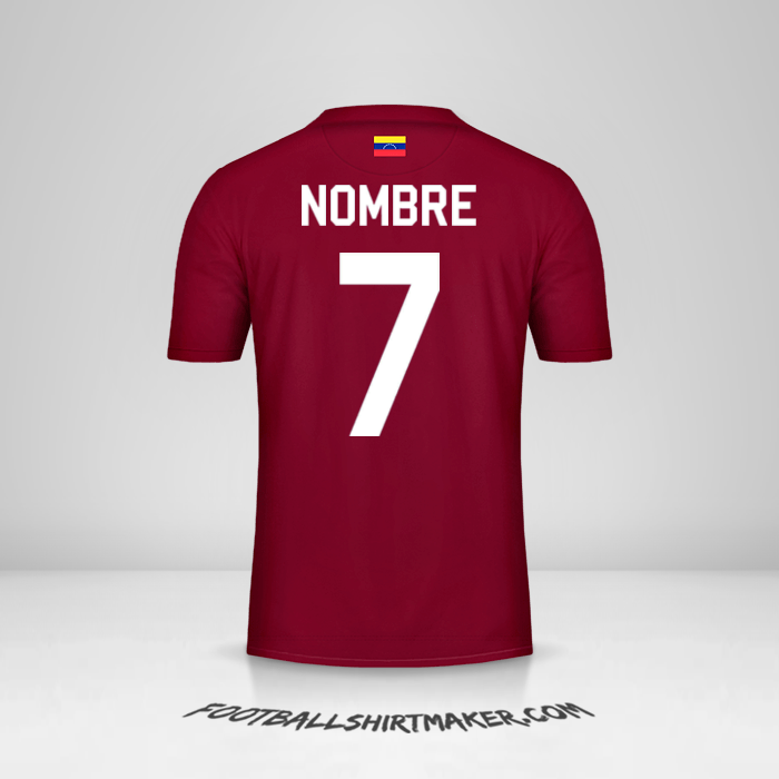 Jersey Venezuela 2019/2020 -  nombre - 7
