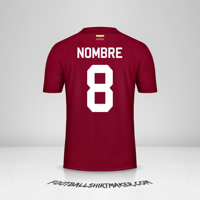 Jersey Venezuela 2019/2020 -  nombre - 8