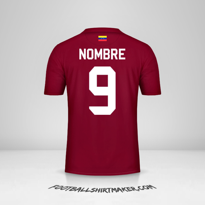 Jersey Venezuela 2019/2020 -  nombre - 9
