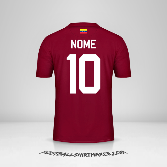 Camisola Venezuela 2019/2020 -  nome - 10