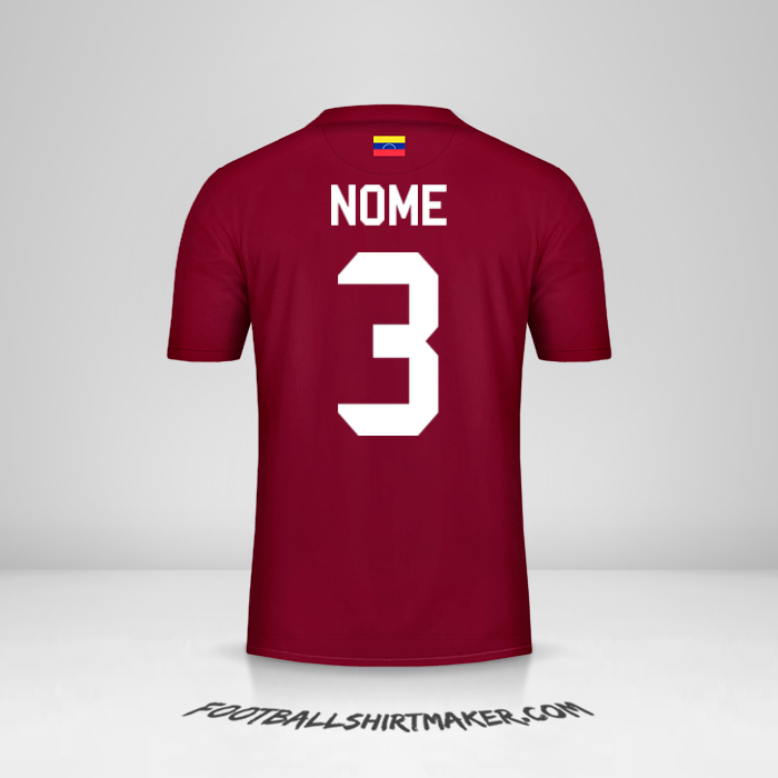 Camisola Venezuela 2019/2020 -  nome - 3